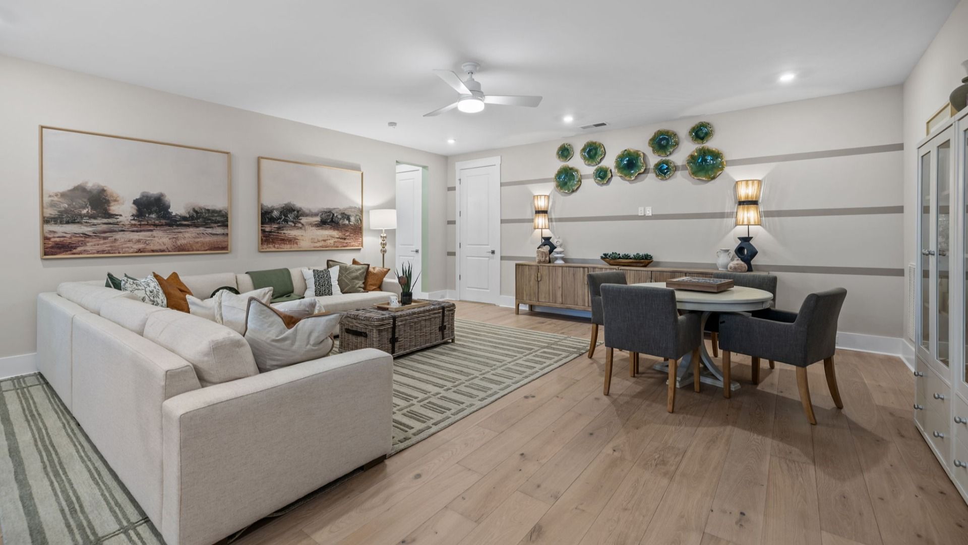 The Inspire Plan by DBR Homes spacious upstairs loft in Fort Mill, SC