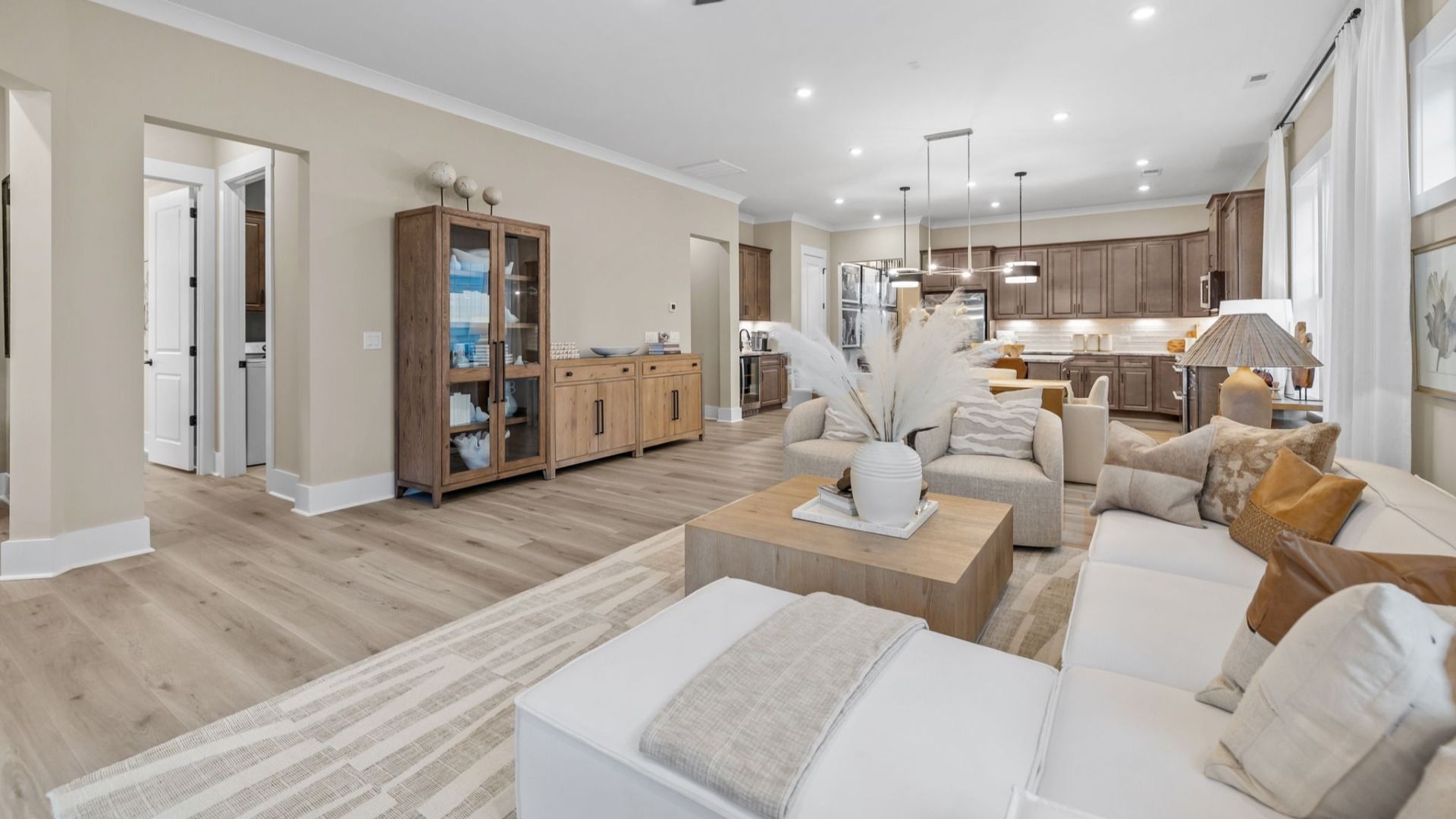 The Virtuoso Plan by DBR Homes spacious living area in Fort Mill, SC.