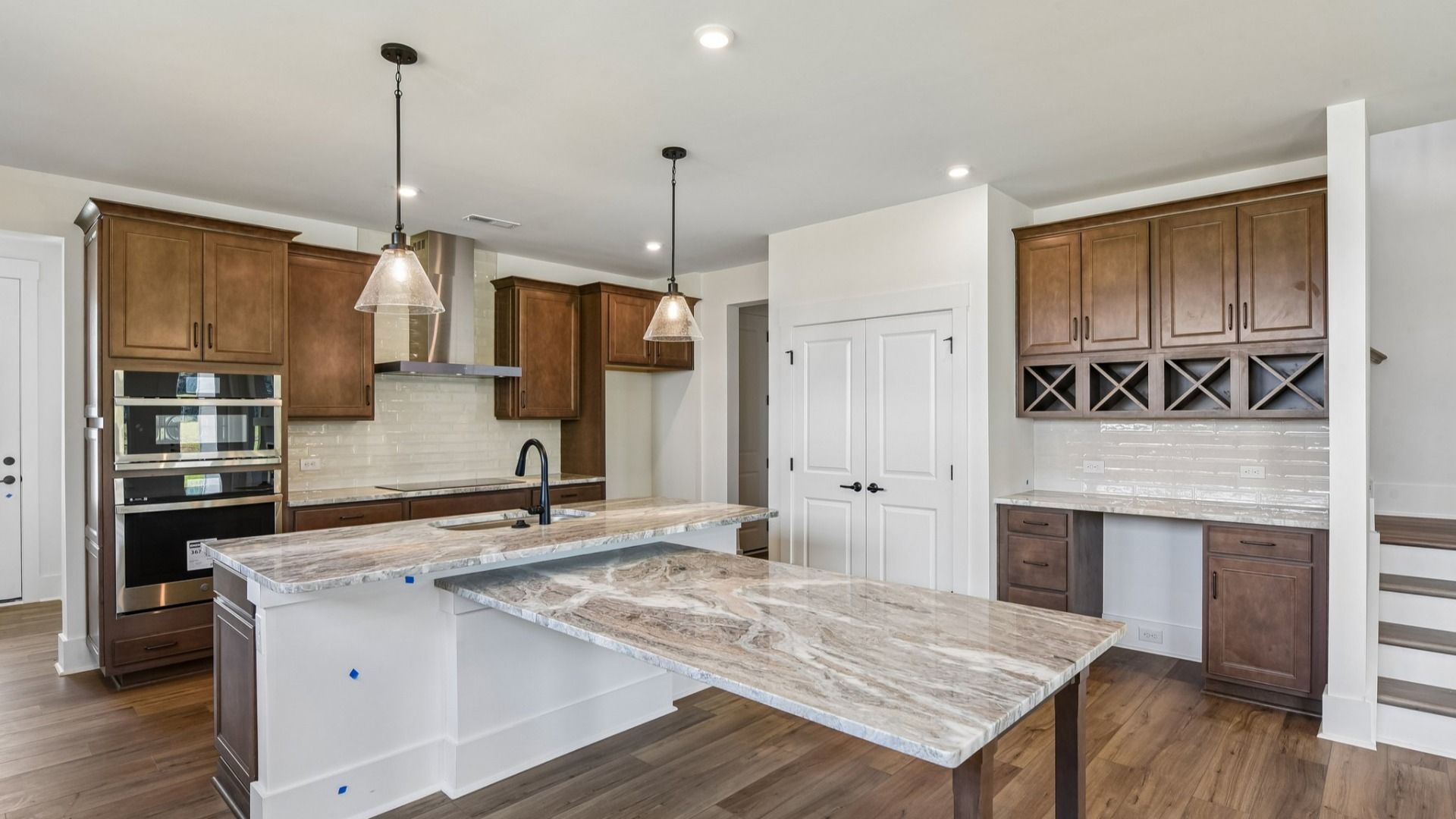 The Awaken Plan by DRB Elevate in Brook Run, Fort Mill SC - Kitchen with optional grand island