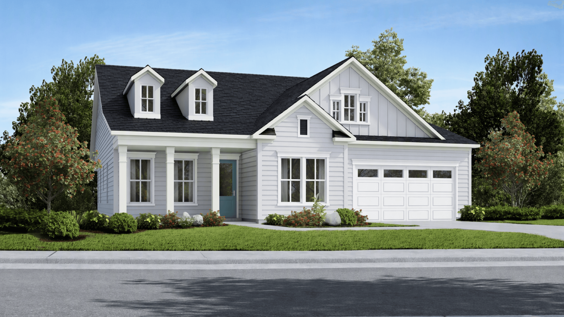 The Inspire home plan in Summerwind Crossing