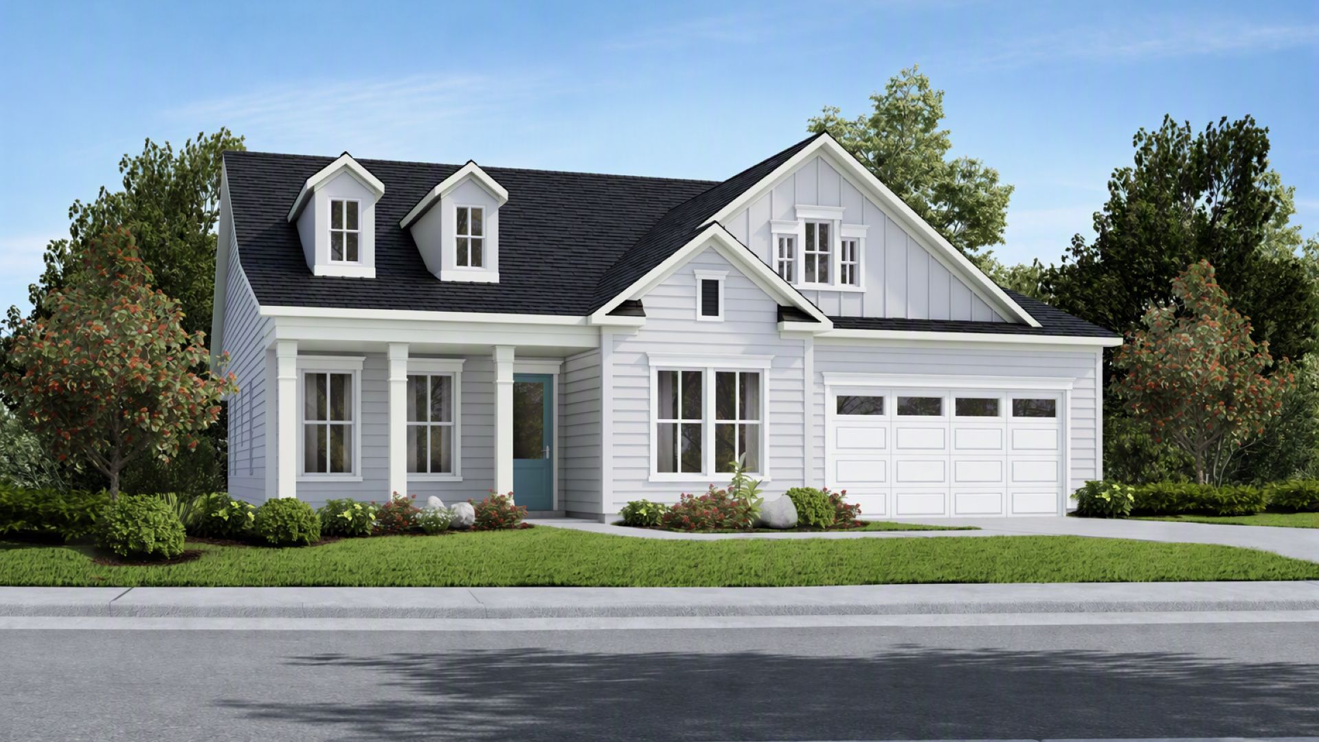 The Inspire home plan in Summerwind Crossing