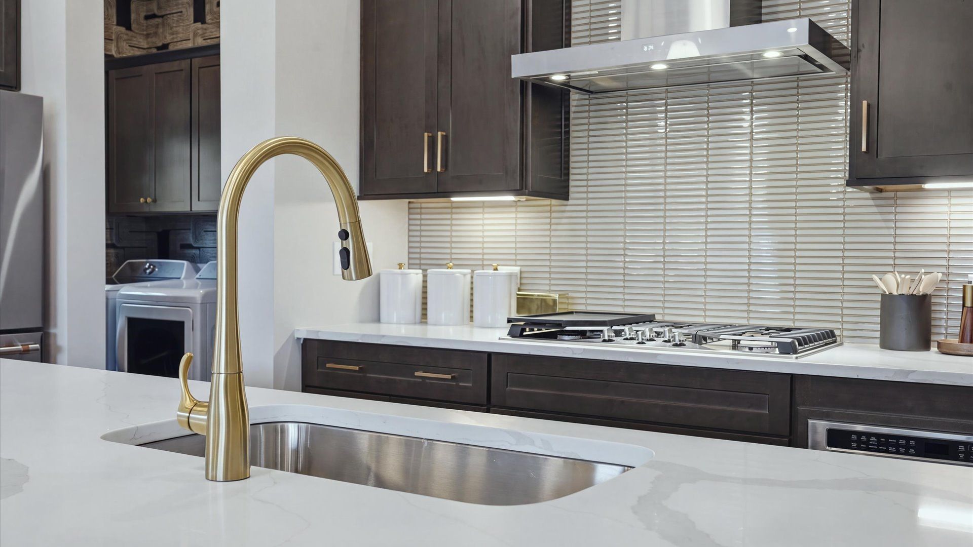 The Enthusiast Plan by DRB homes in Brook Run Fort Mill, NC - Kitchen premier finishes
