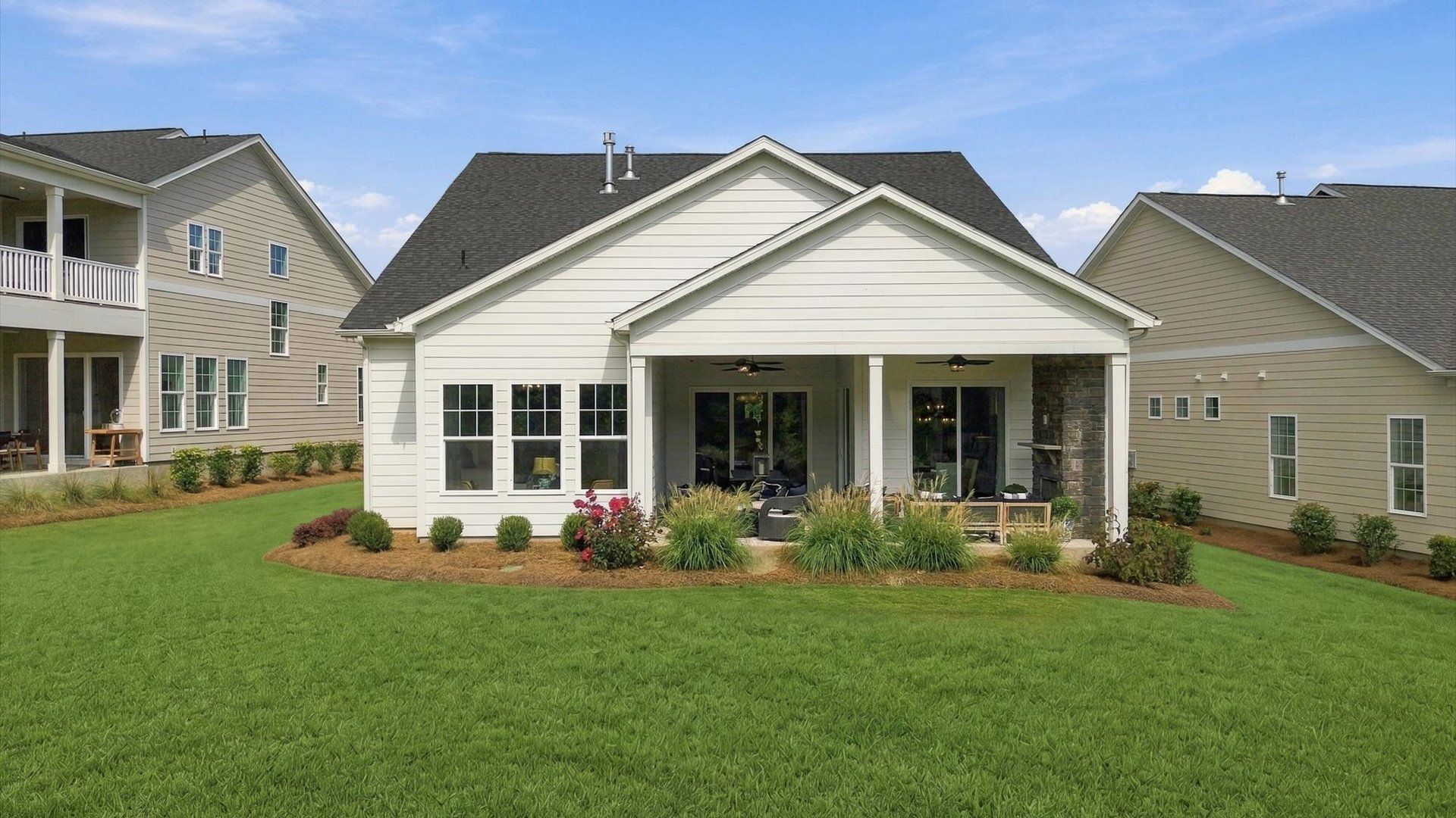 The Adventurer Plan by DRB Homes - Elevate in Brook Run Fort Mill, SC - Rear Porch