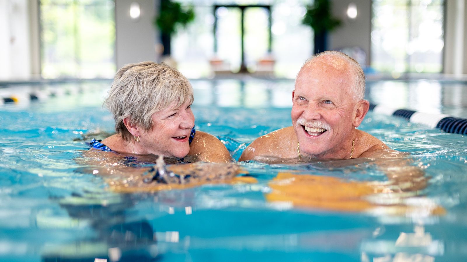 The indoor pool at Amblebrook is perfect for friends and family, no matter the weather.