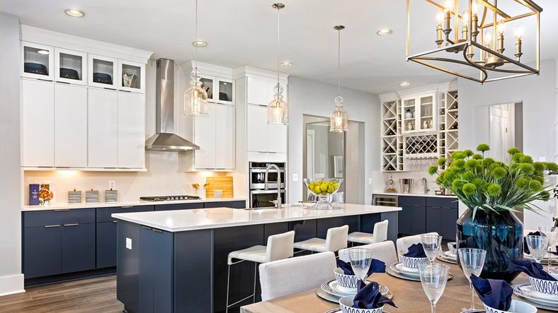 Make every meal special with the open-concept kitchen in the Unity floor plan by DRB Elevate.