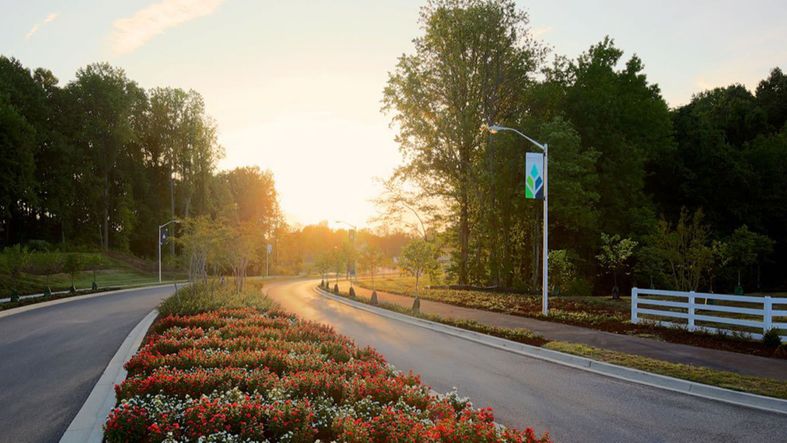 Welcoming Entrance at Victoria Park at Parkside