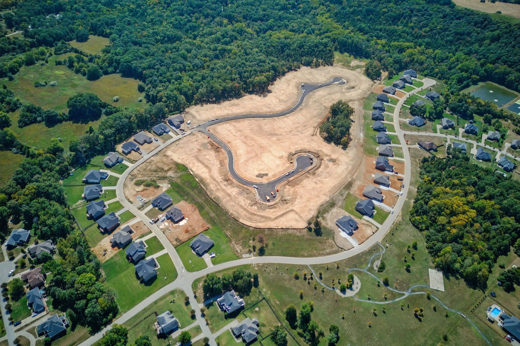 casa en Reserve at L'Esprit por Elite Built Homes LLC.