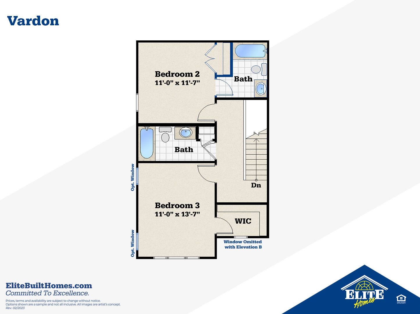 Optional Alternate Second Floor