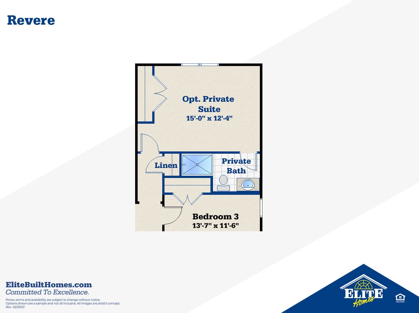 Optional Private Suite