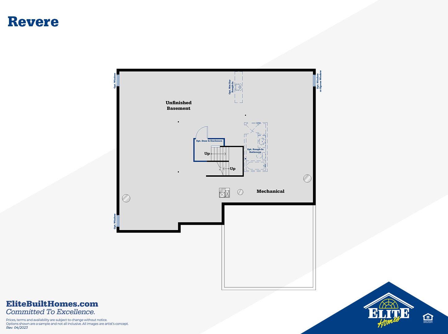 Unfinished Lower Level