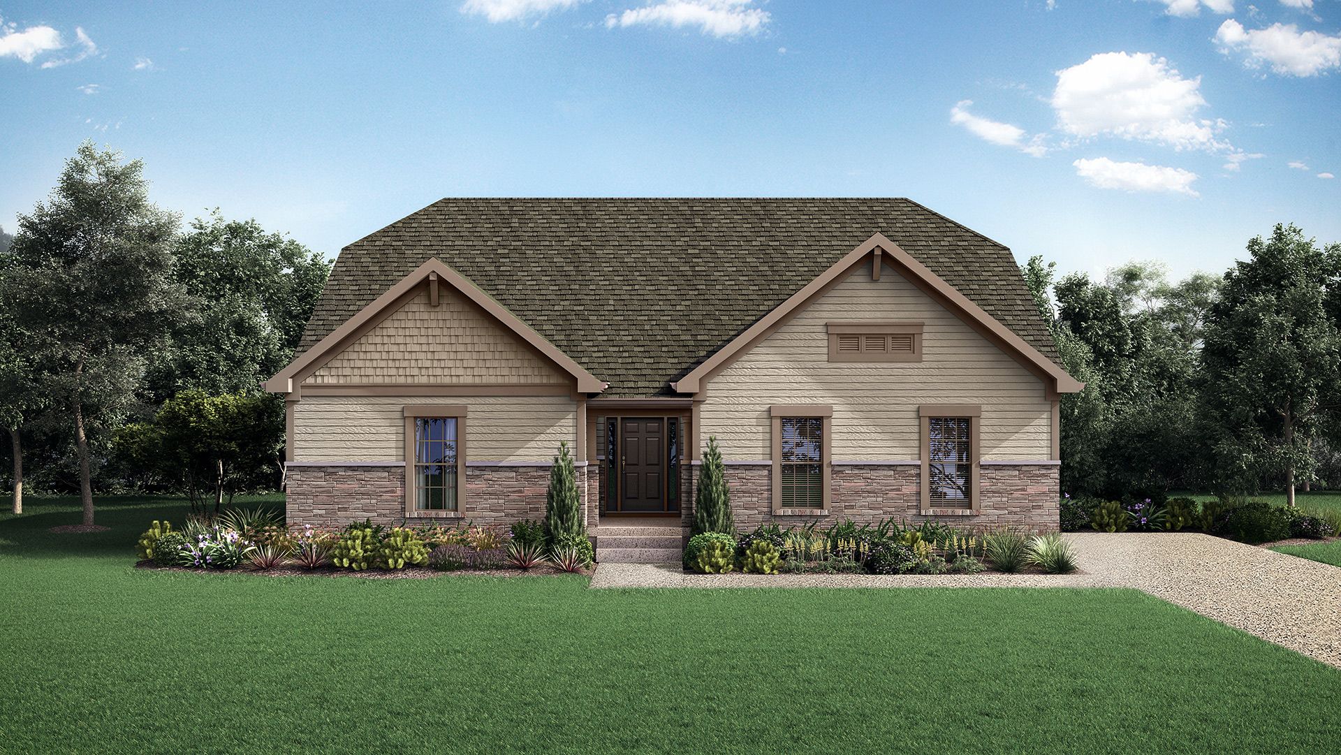 Elevation C - With Side-Entry Garage