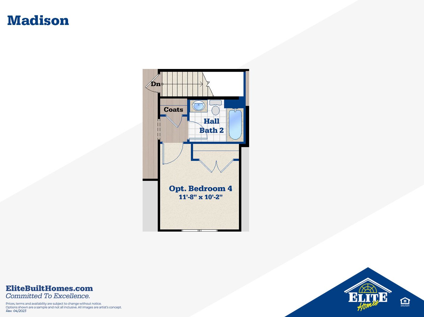 Optional Bedroom #4