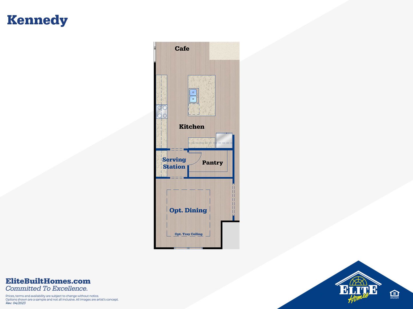 Optional Dining Room