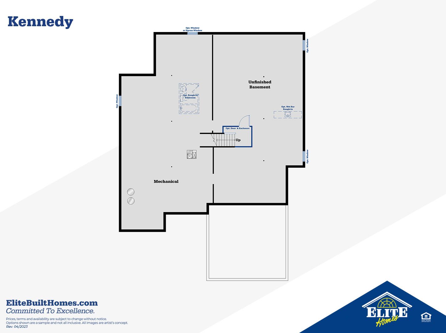 Unfinished Lower Level