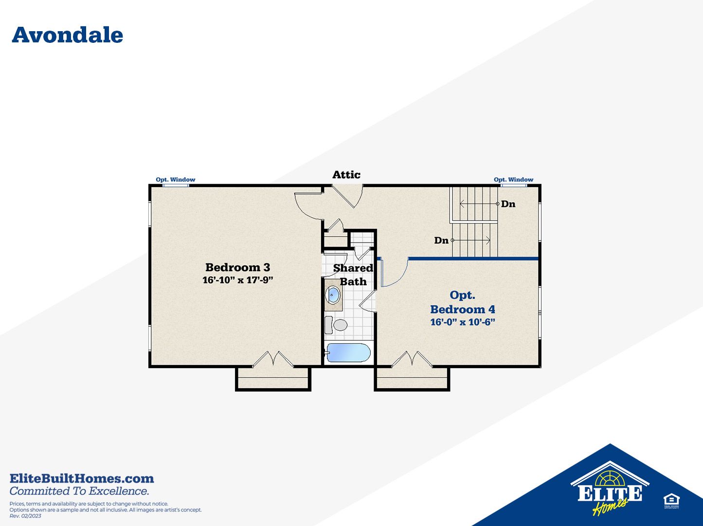 Optional 2nd Floor Smart Space w/ Opt. Bed 4