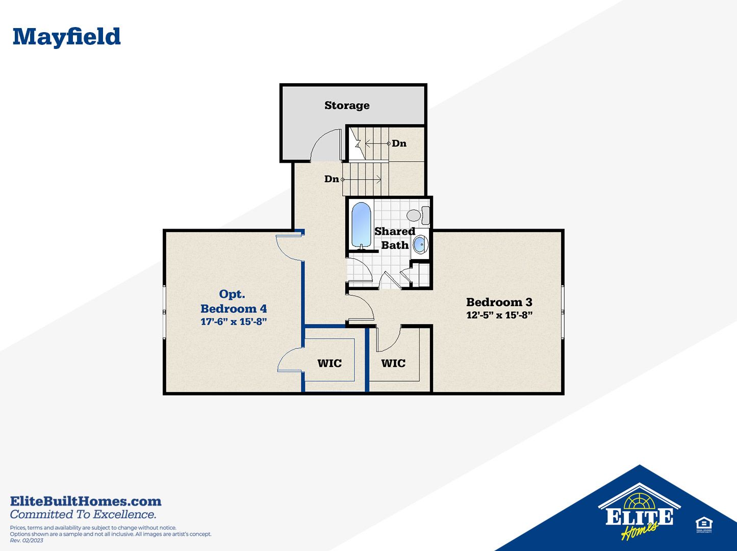 Optional 2nd Floor Smart Space w/ Opt Bed 4