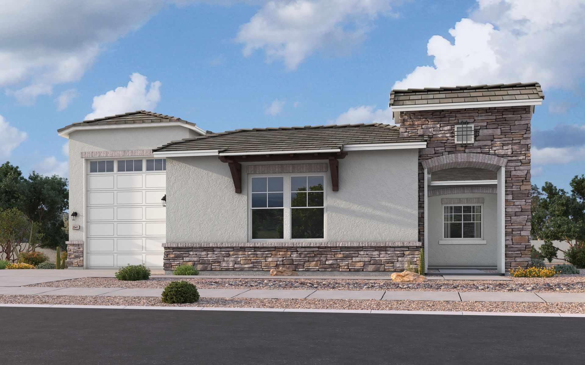 Elevation C w/ RV Garage
