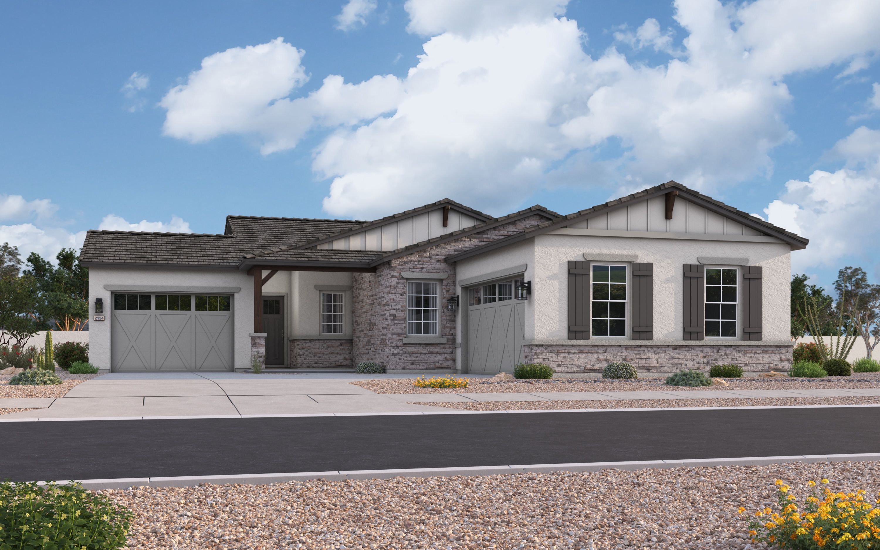 Atwood - Valencia at Granite Vista: Waddell, Arizona - Elliott Homes
