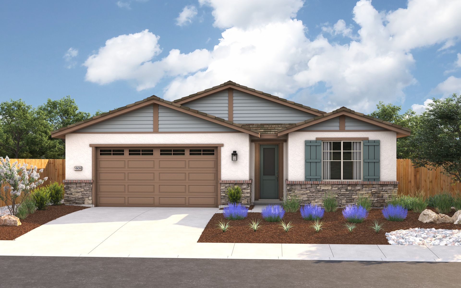 Elevation A - Craftsman