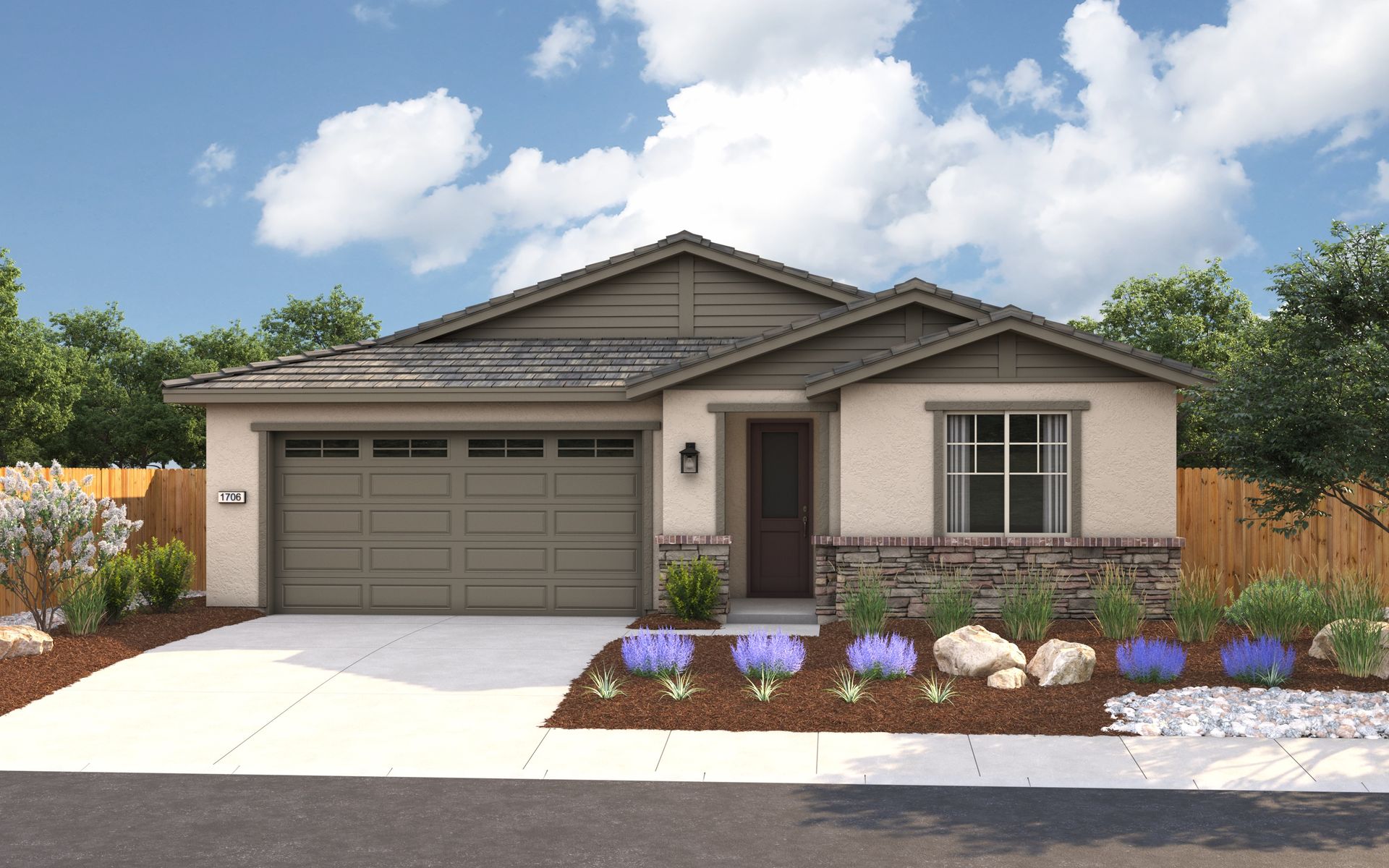 Elevation A - Craftsman
