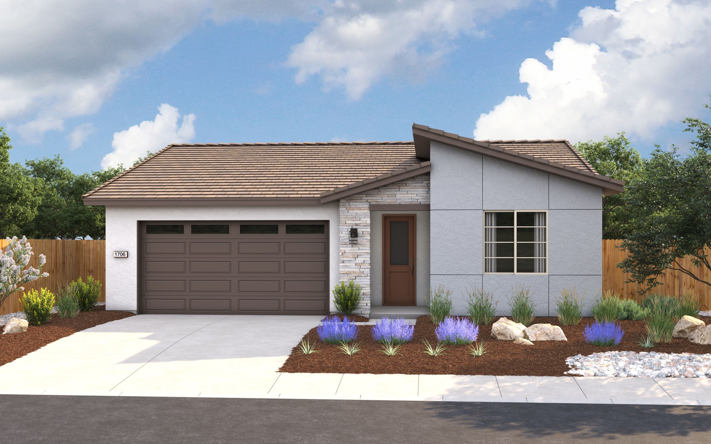 Elevation C - Contemporary