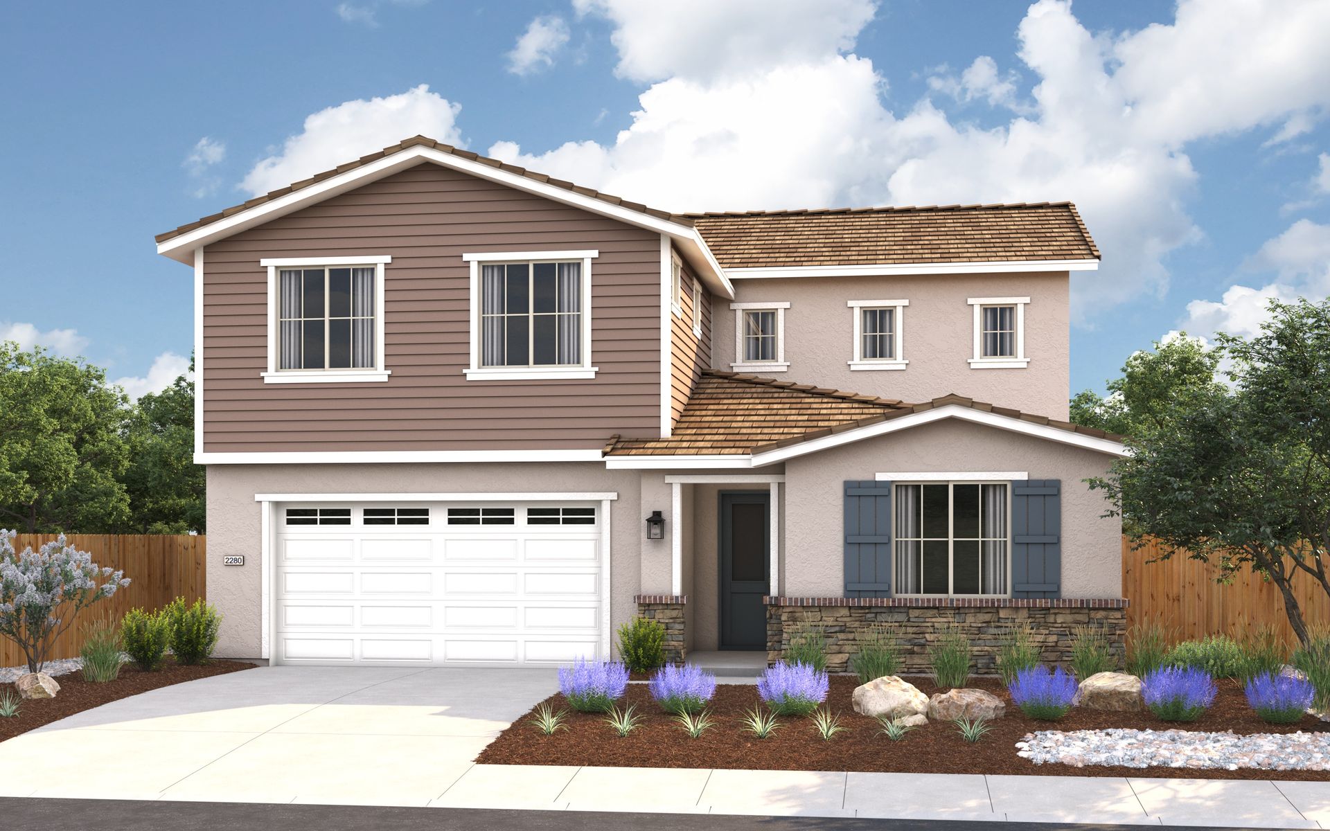 Elevation A - Craftsman