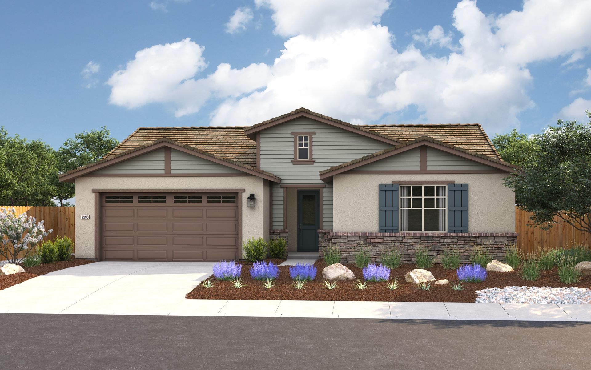 Elevation A - Bungalow