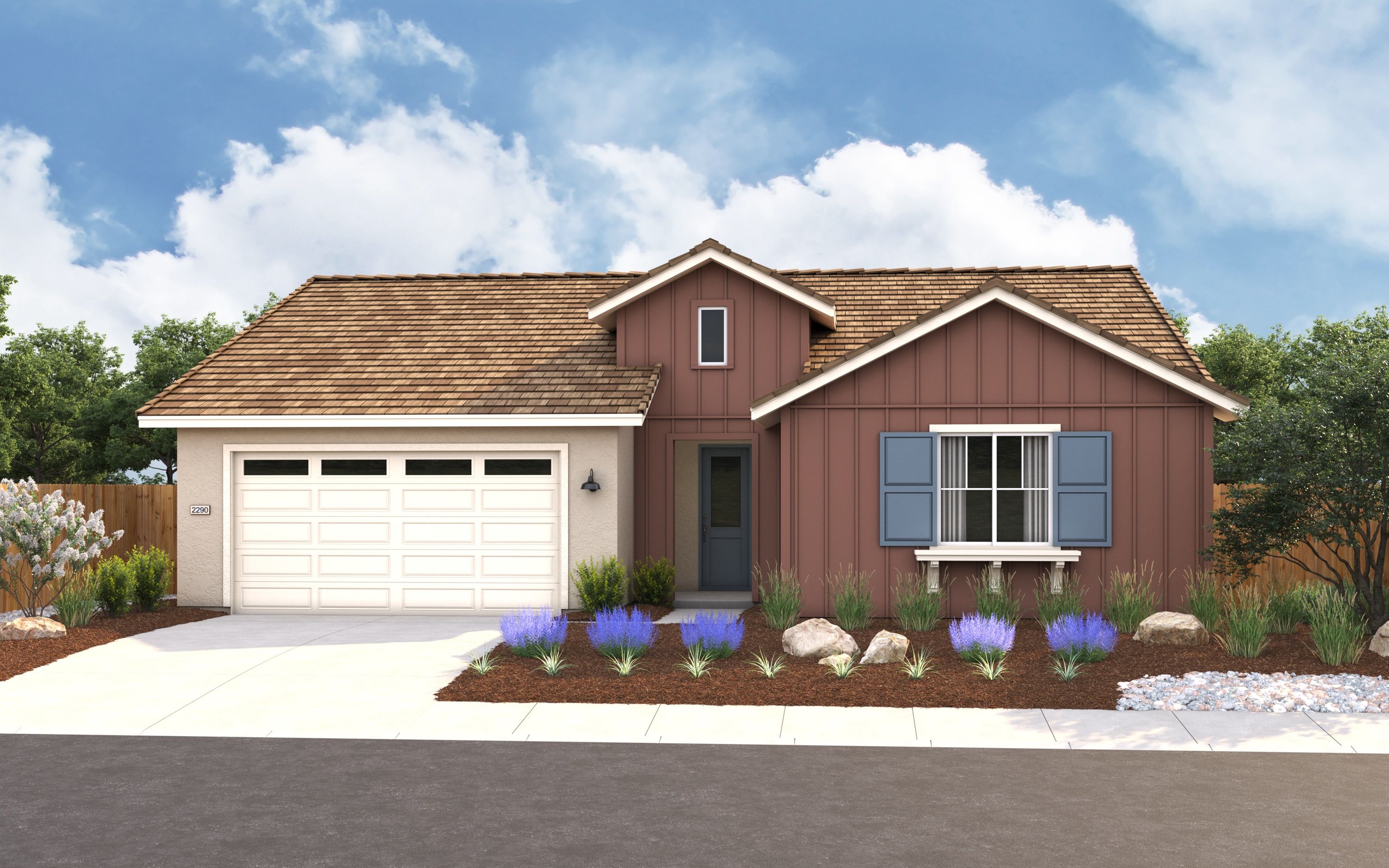 Elevation B - Farmhouse