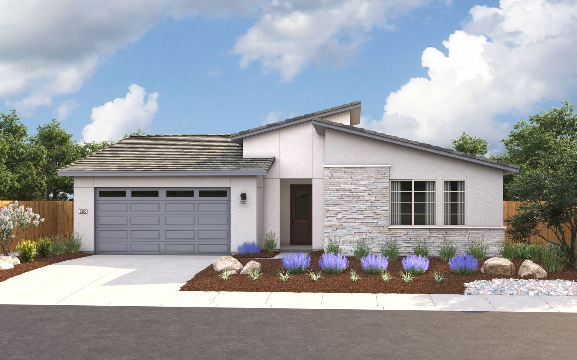 Elevation C - Contemporary