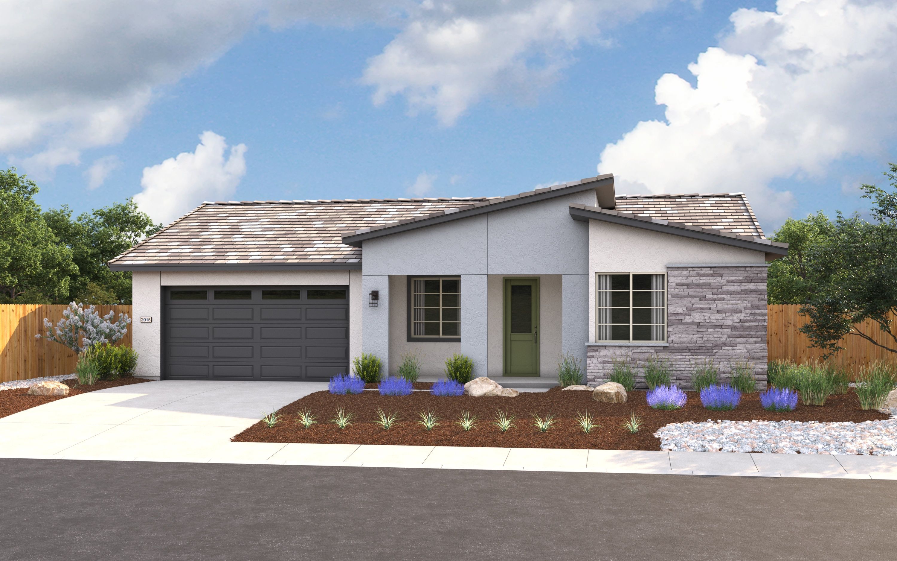 Elevation C - Contemporary