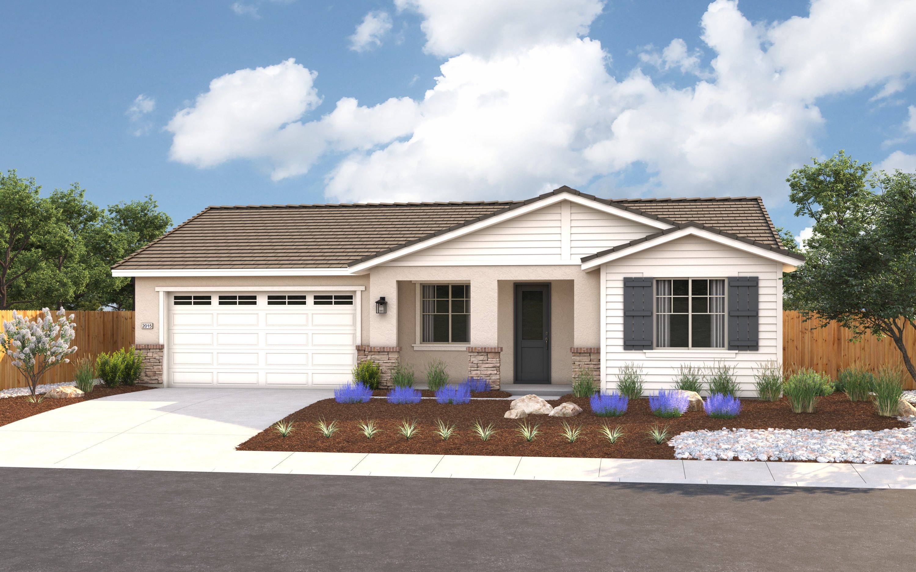 Elevation A - Bungalow