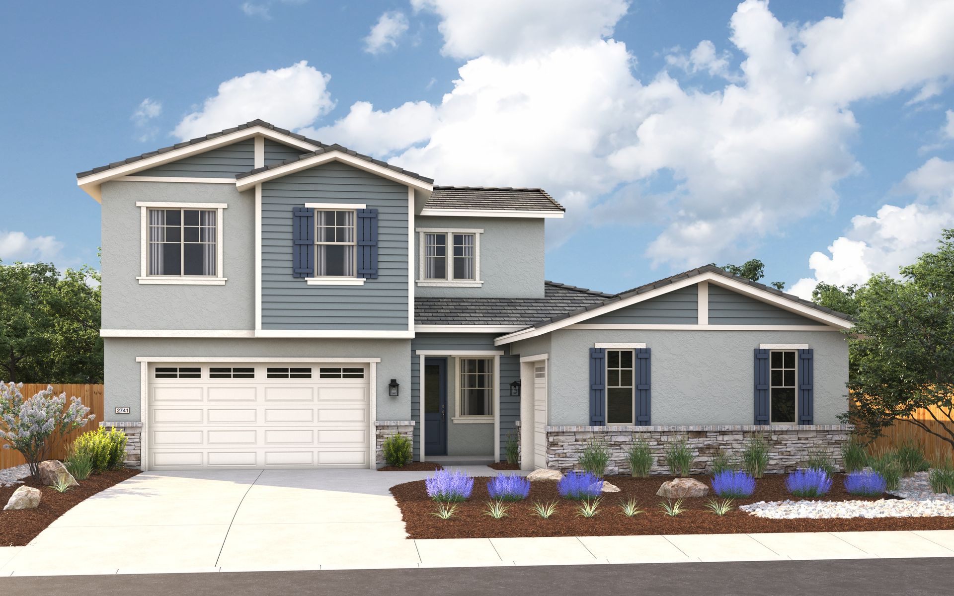 Elevation A - Bungalow