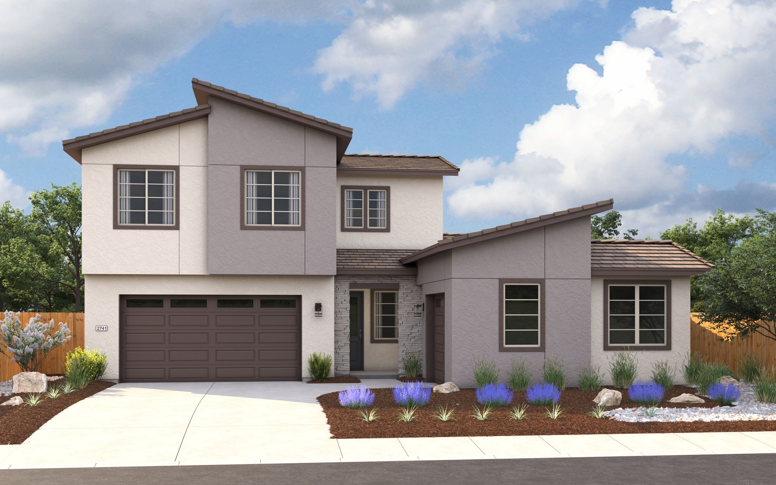 Elevation C - Contemporary