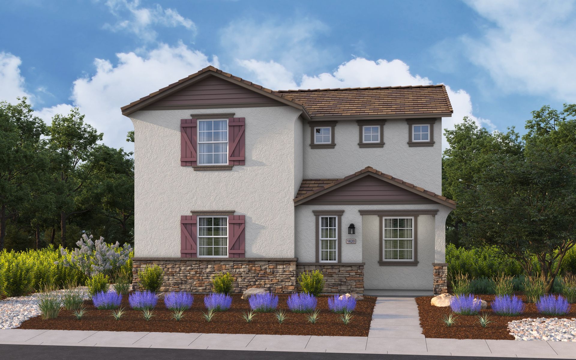 Elevation B - Cottage