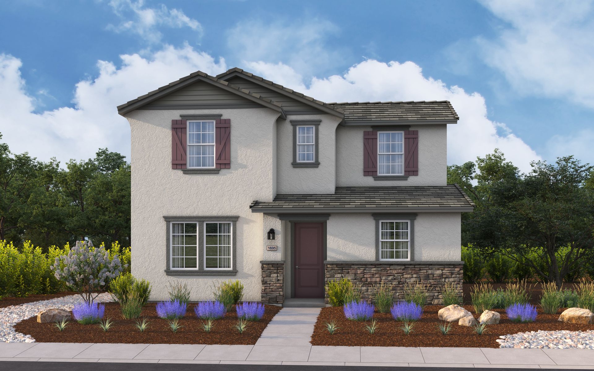 Elevation B - Cottage