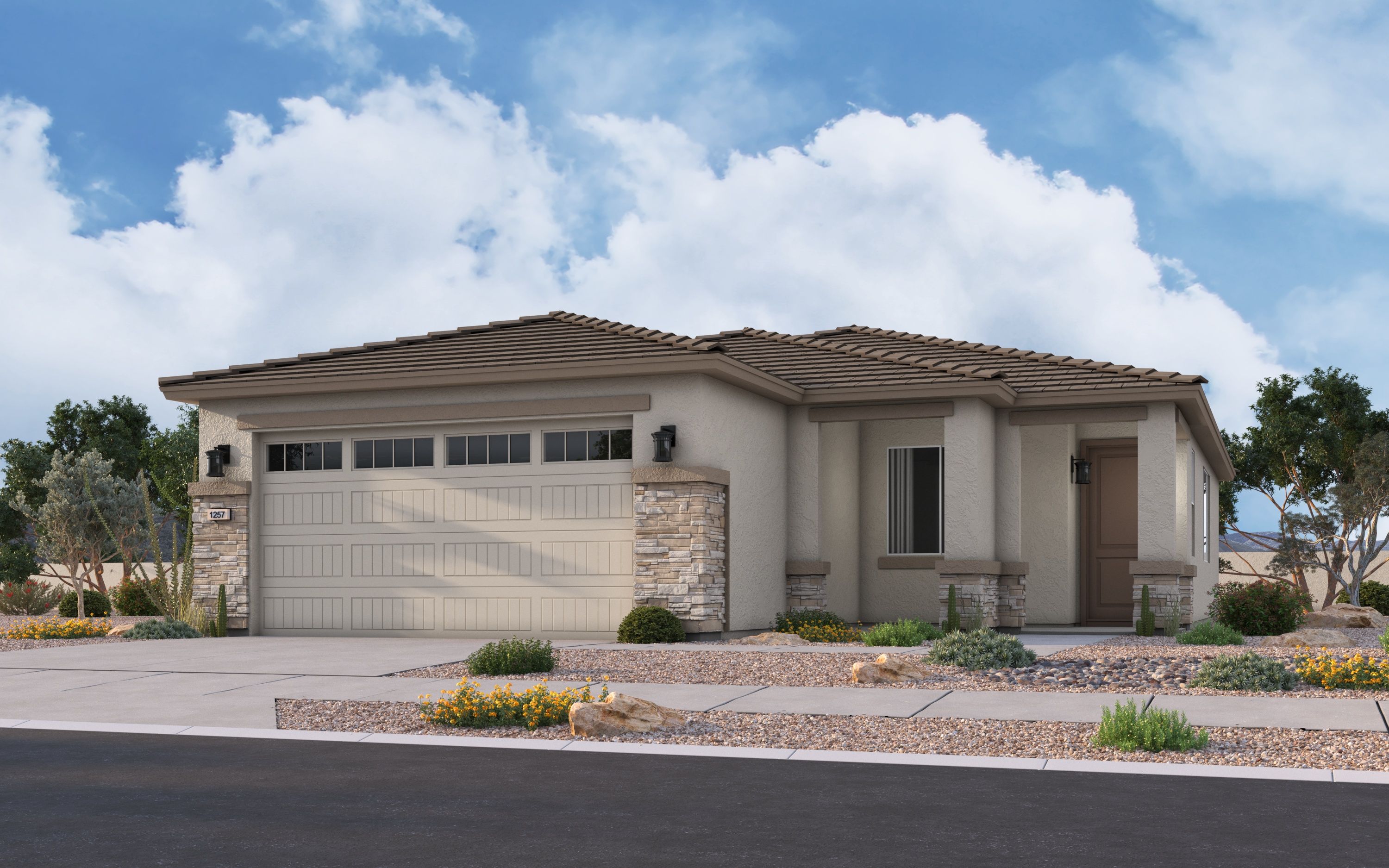 Desert Foothills - Elevation B