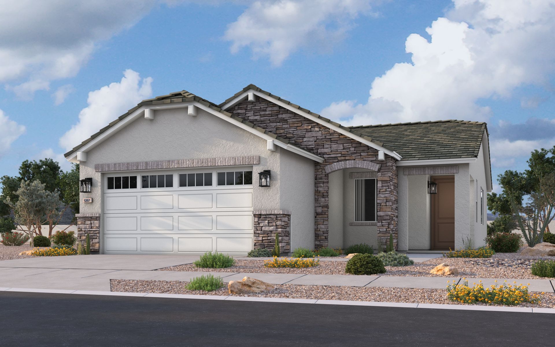 European Cottage - Elevation C