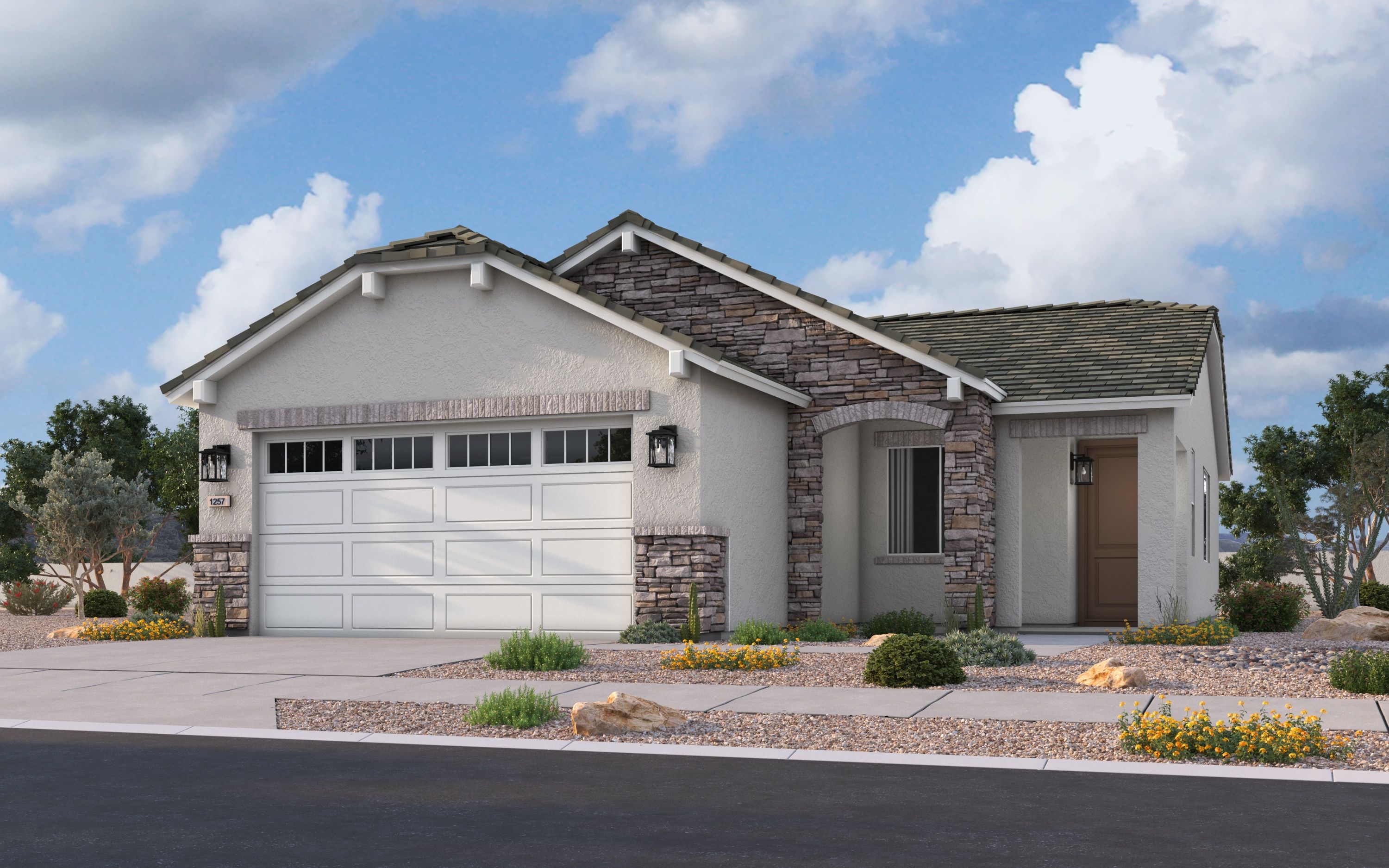 European Cottage - Elevation C