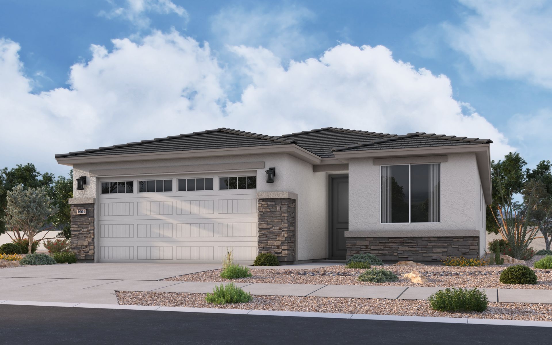 Desert Foothill - Elevation B
