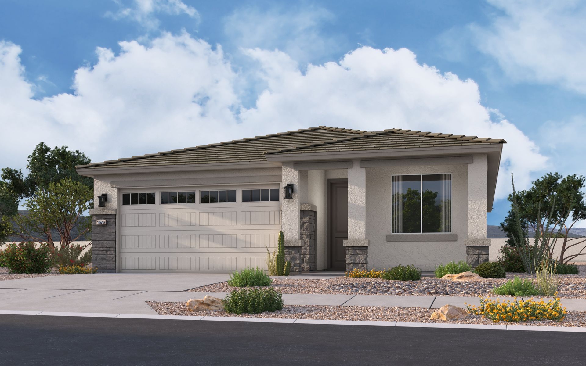 Desert Foothill - Elevation B