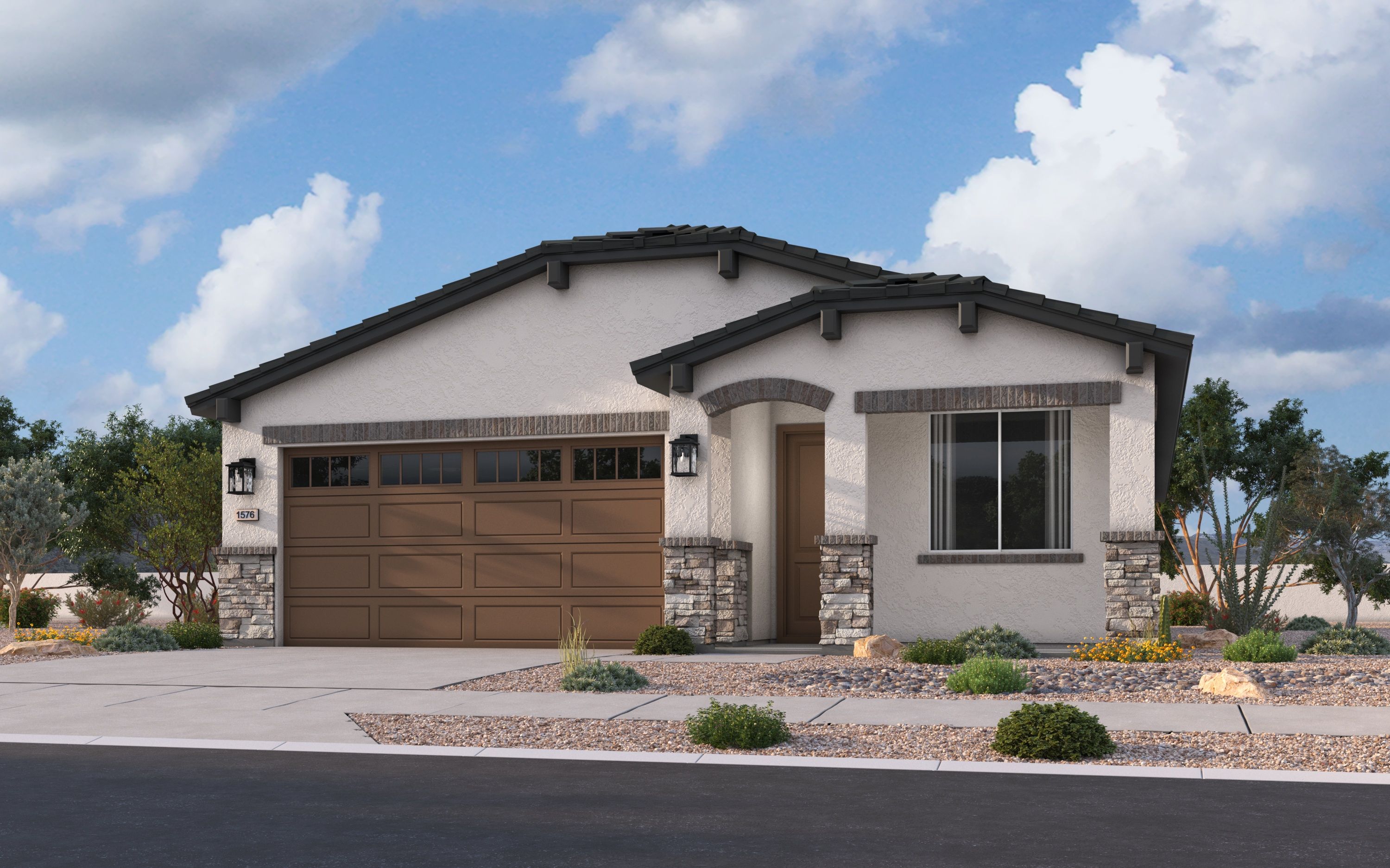 European Cottage - Elevation C