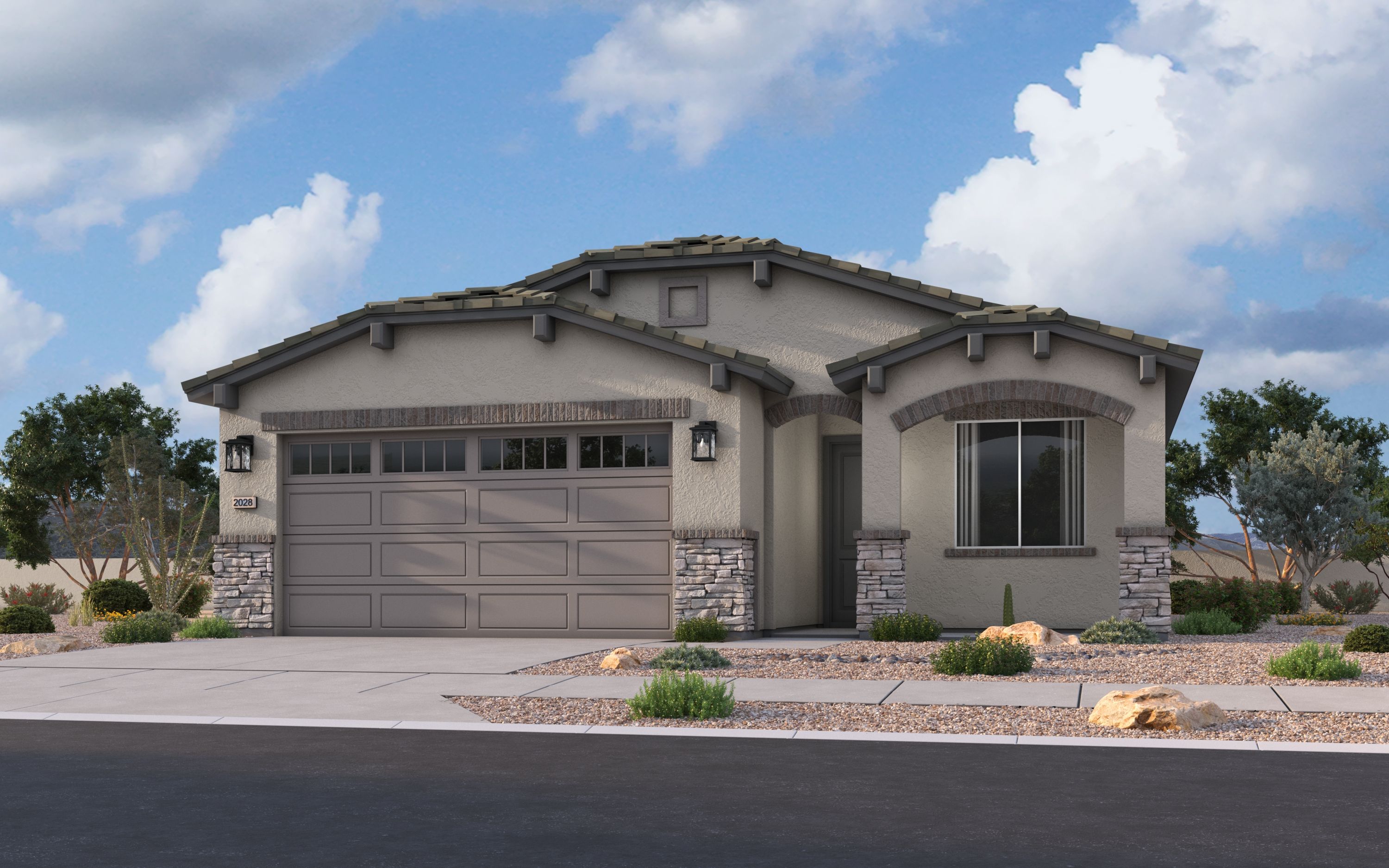 European Cottage - Elevation C