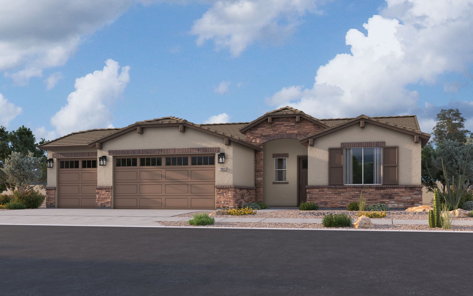 European Cottage - Elevation C