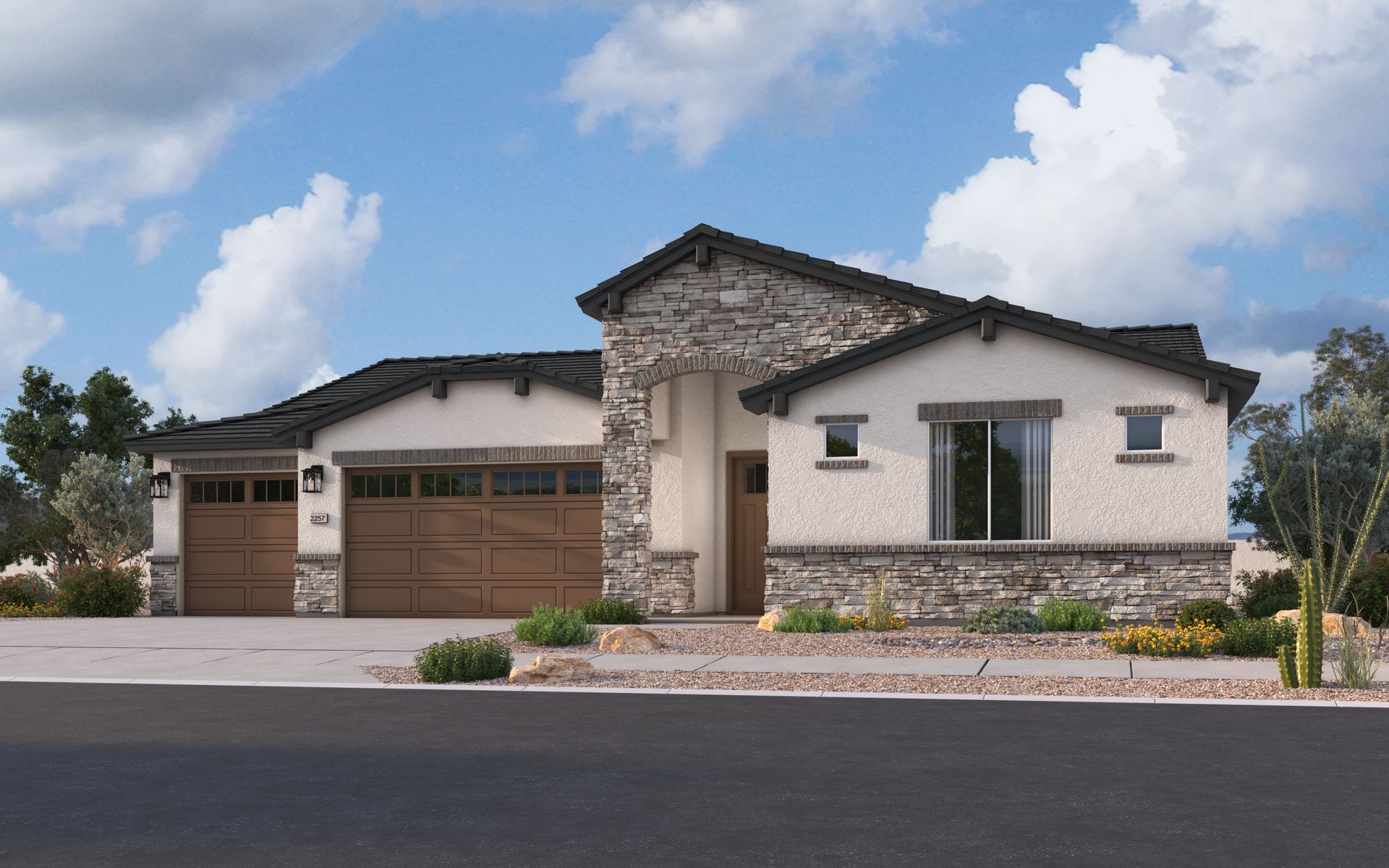 European Cottage - Elevation C