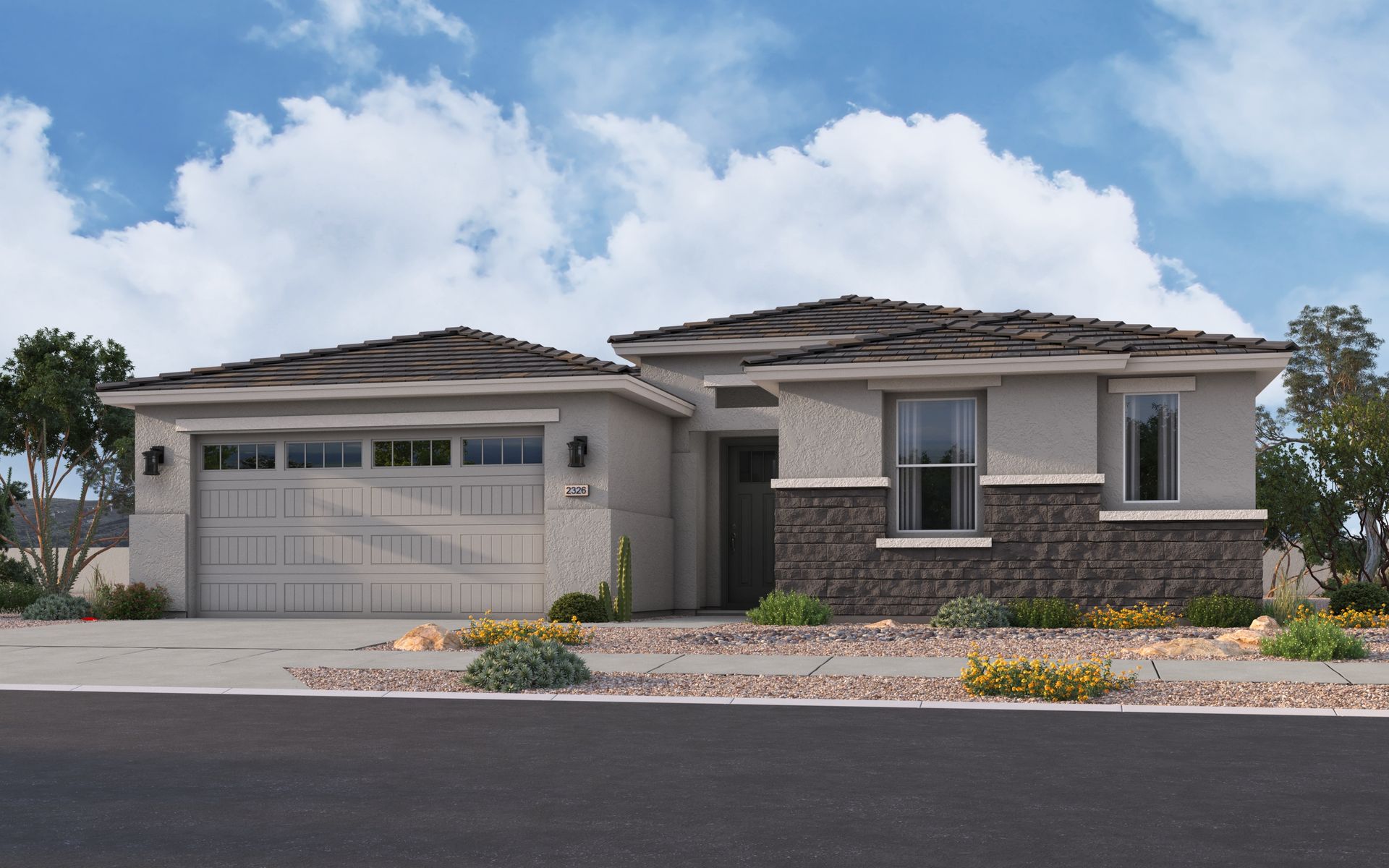 Desert Foothill - Elevation B
