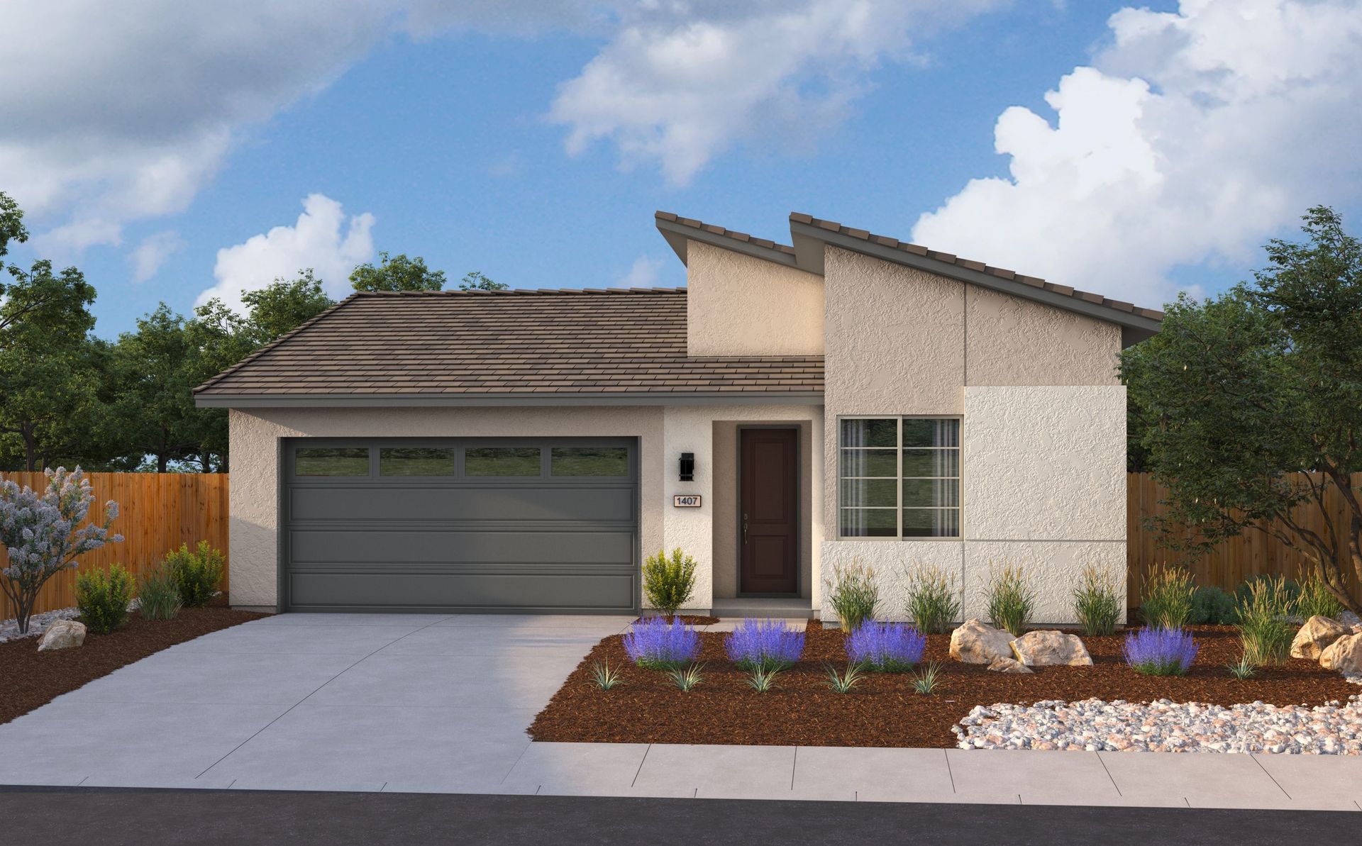 Elevation C - Contemporary