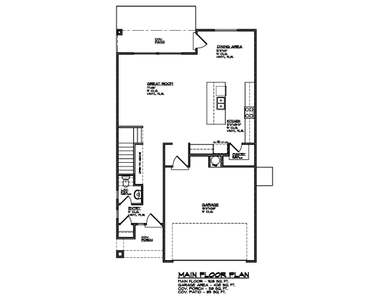 White Trails Plan 2141 Floor Plan - Ence Homes