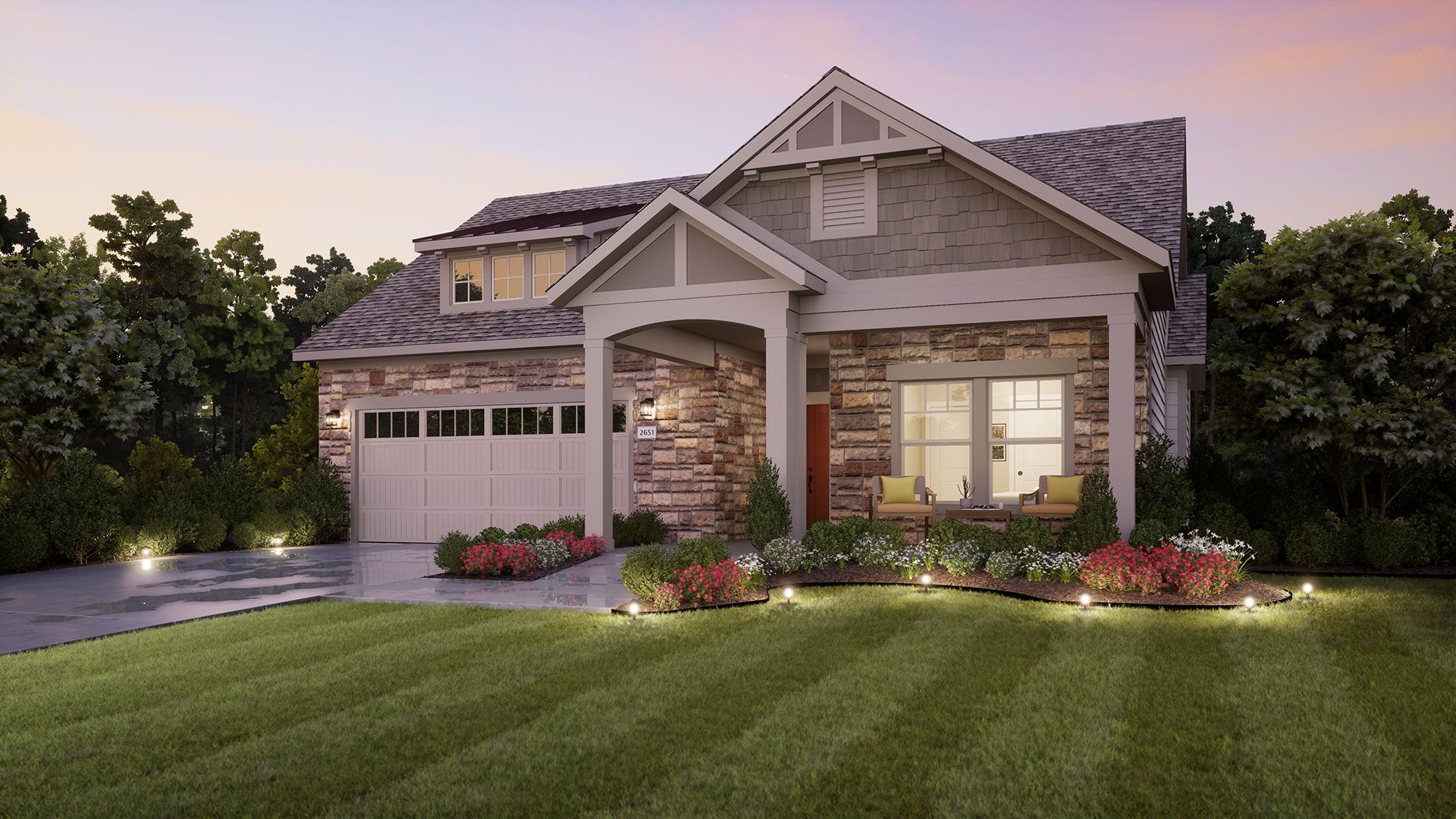 Portico Craftsman D Ranch