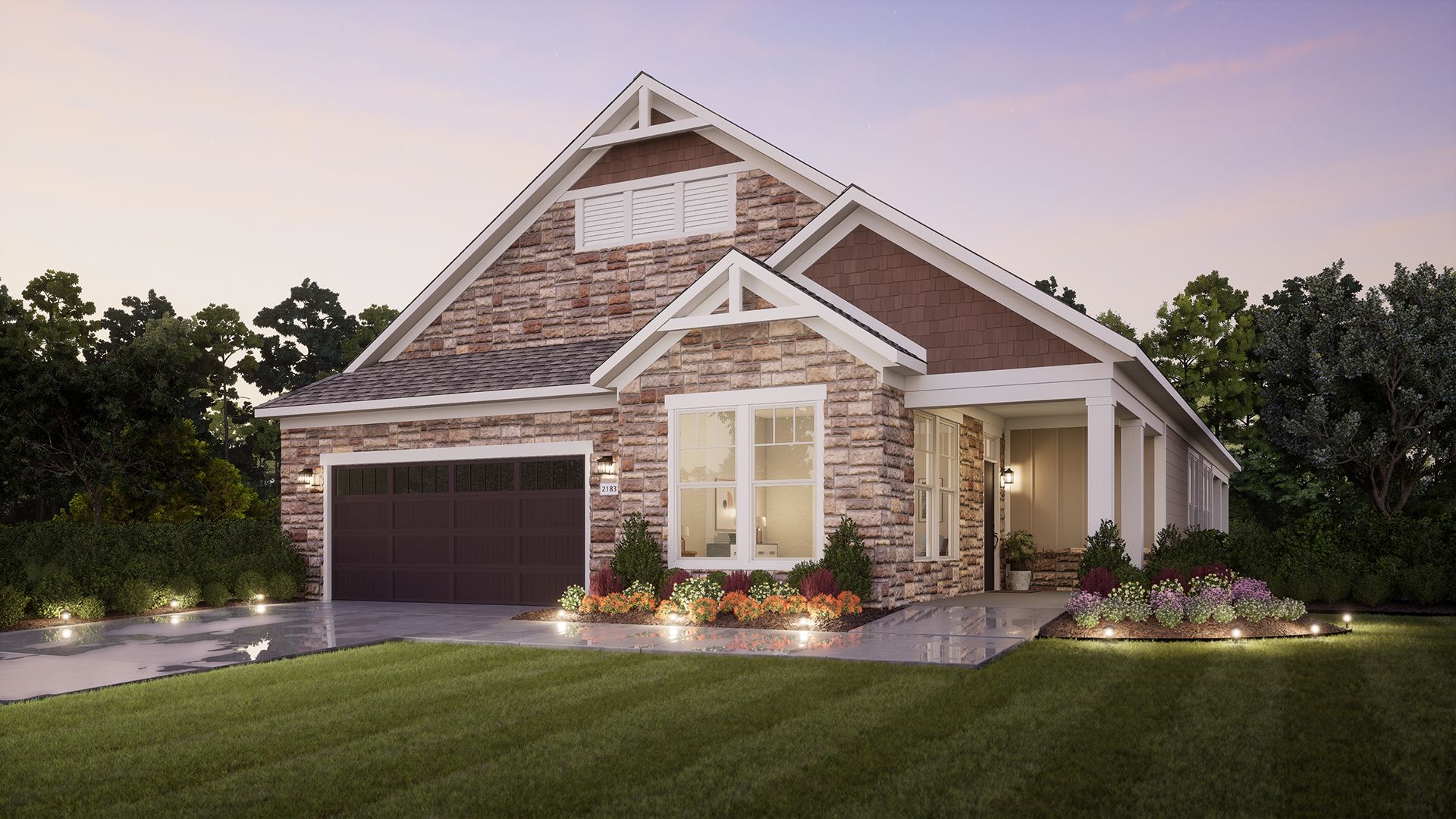 Verona - The Courtyards at Holly Grove: Holly Springs, North Carolina - Epcon Communities
