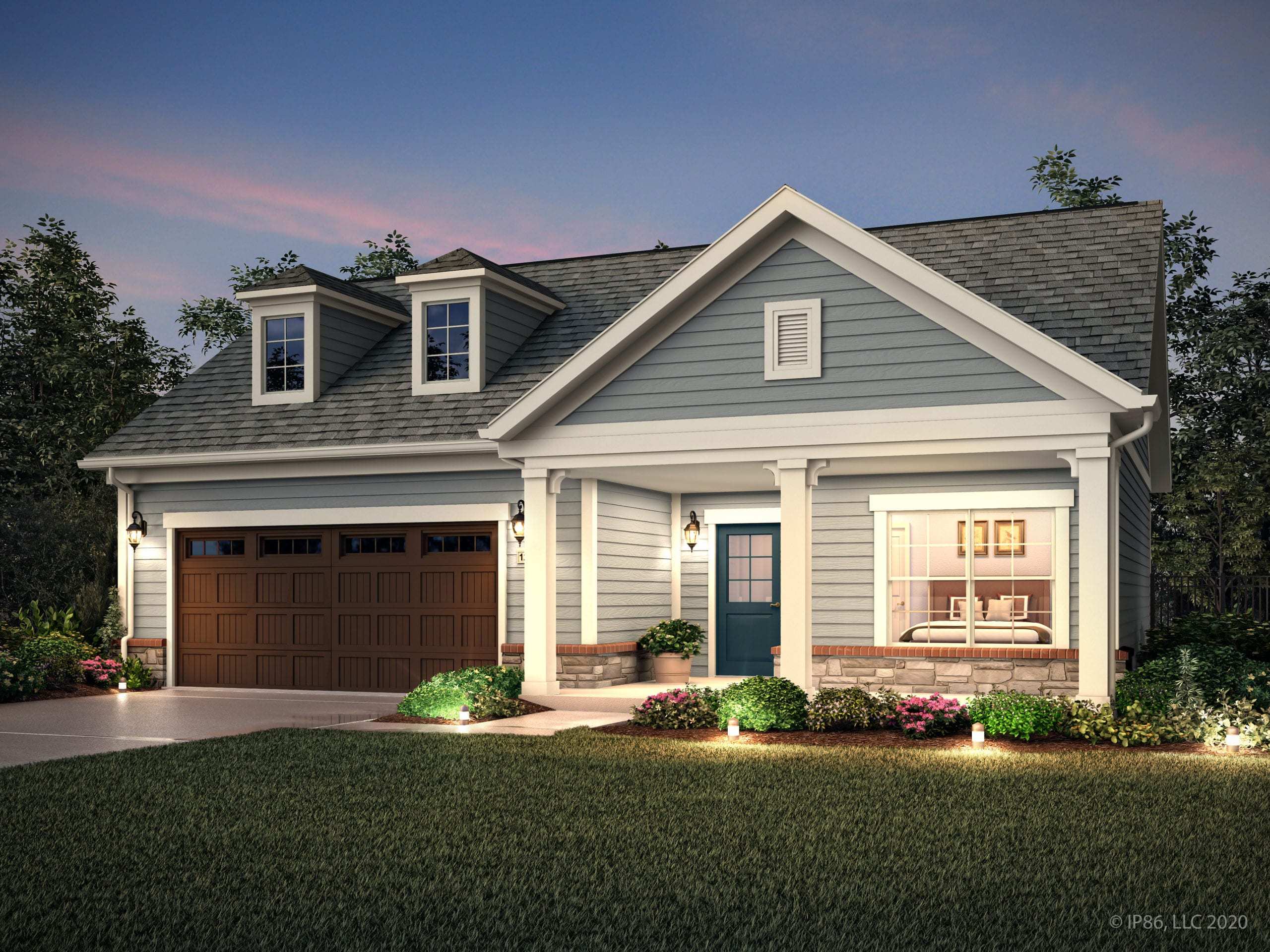 The Courtyards on Lawyers Road in Stallings, NC New Homes by Epcon